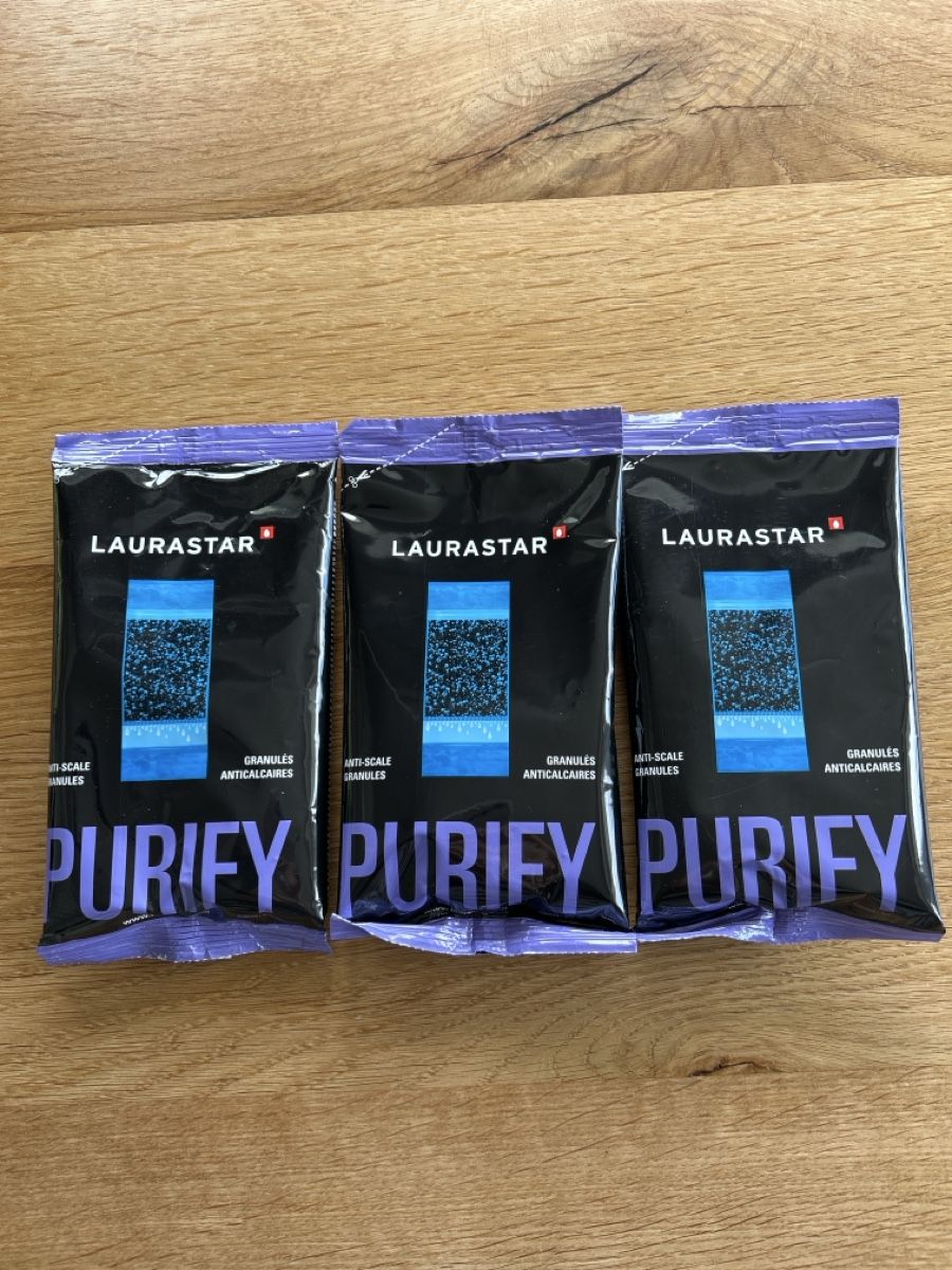Laurastar Bügeleisen: Laurastar PURIFY Granulat – Neu und originalverpackt aus Lustmühle von Simiel