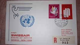 Swissair Geneva - New York 01.04.1971