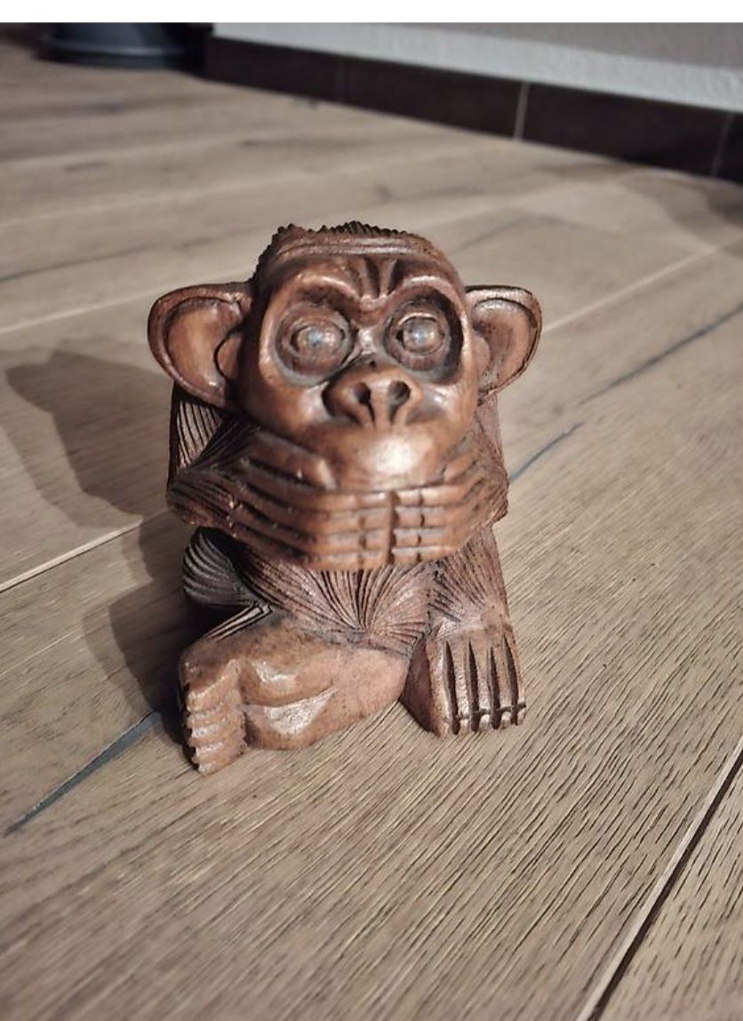 Statuette: Holz figur Affe – Usato da Brienz BE venduto da Zwiback20