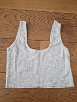 Graues Tanktop, neuwertig, Grösse M - ideal für Sommer!