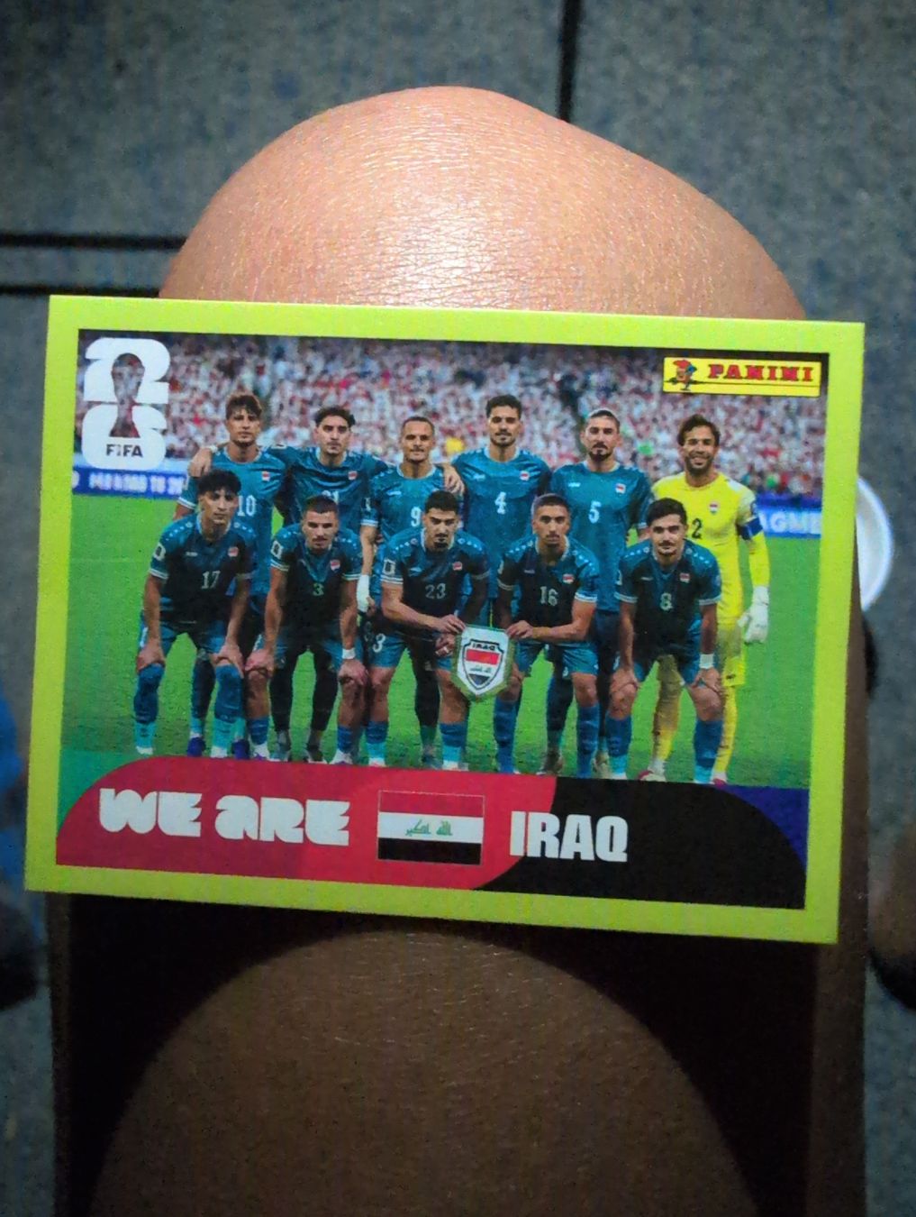Panini Sammelbilder & Trading cards: Équipe IRAQ 13 – Neu und originalverpackt aus Lausanne von KarolyneBaiao