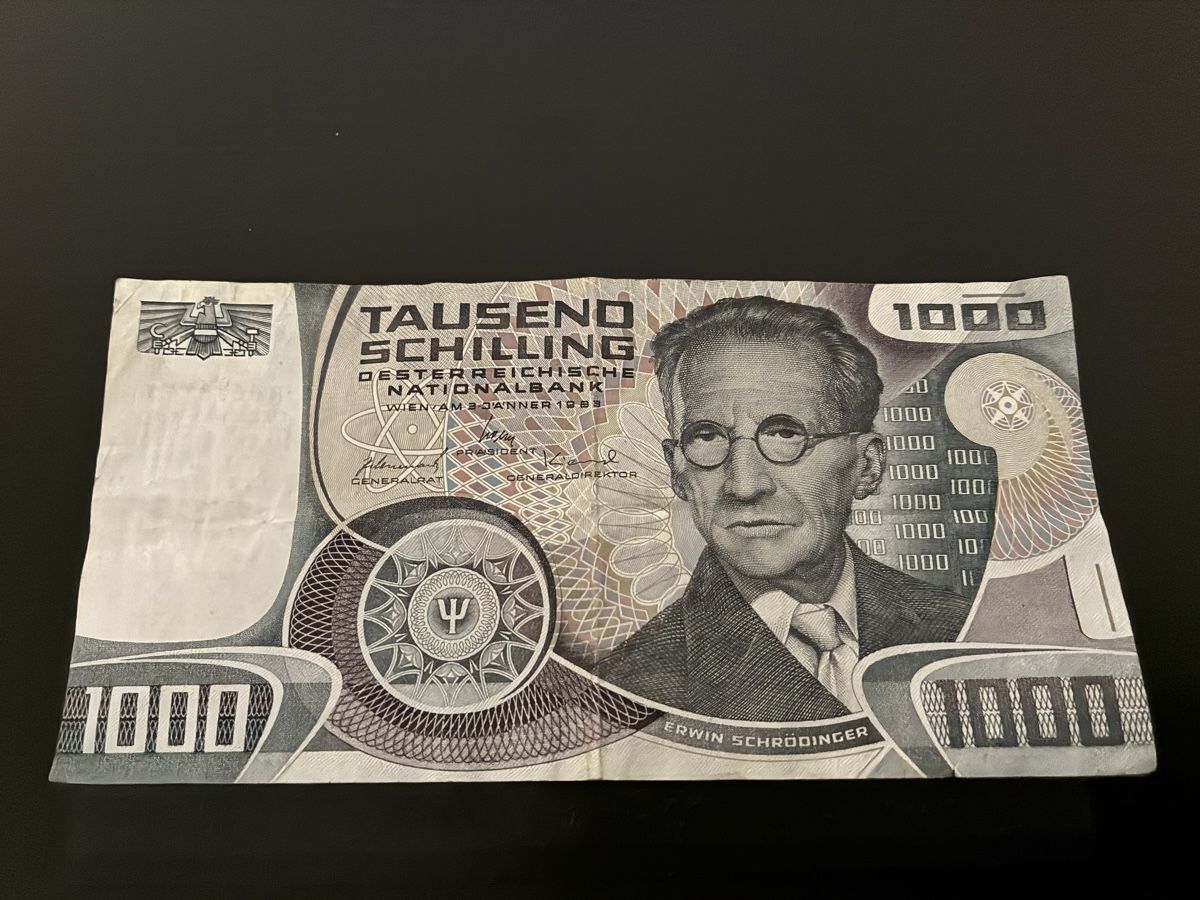 Banconote: AUSTRIA 1000 SCHILLING 1983 P 152. – Usato da Dällikon venduto da Woldbanknoten