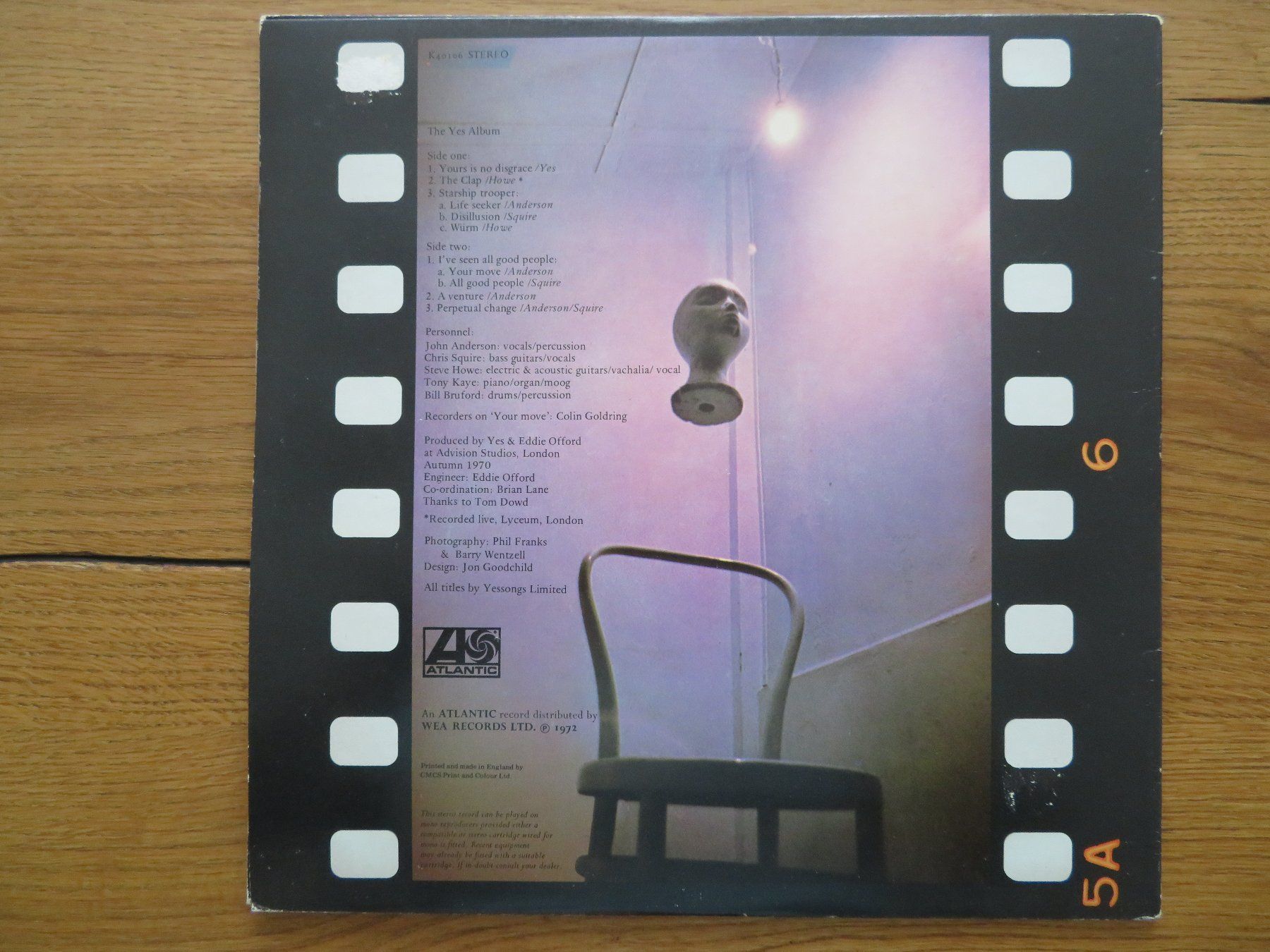 Dischi in vinile: YES YES ALBUM – Nuovo (secondo la descrizione) da Zürich venduto da max_cp5f 1