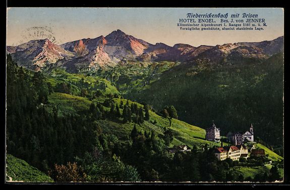 Cartoline postali: AK Niederrickenbach, Mit Brisen – Usato da Berlin venduto da bartko-reher