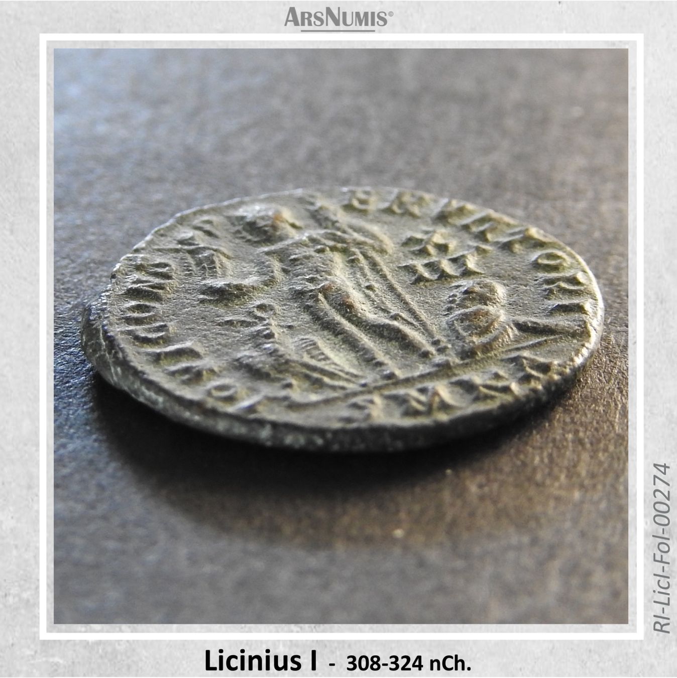 Tutti le monete: Römische Münze - Licinius I. – Usato da Oberwil b. Zug venduto da ArsNumis 3