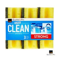 Clean Synthetikschwamm Strong Hydro 10 x 3 stk