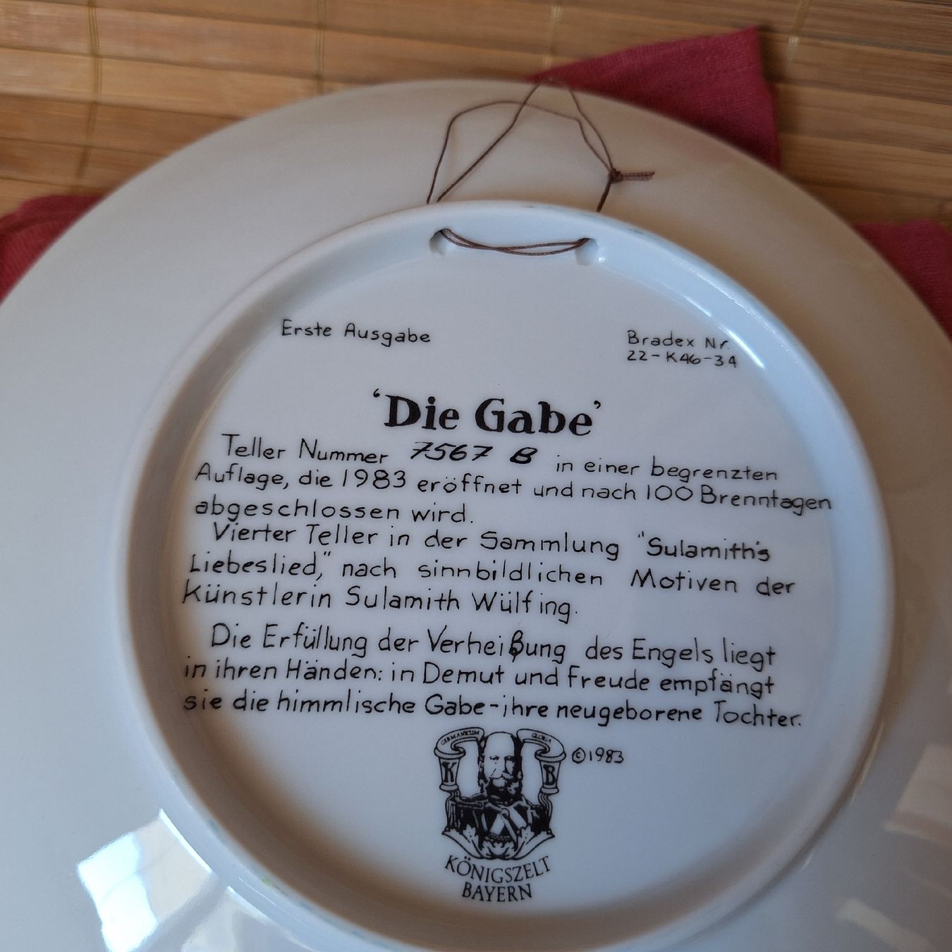 Assiettes: Versand möglich! Sammelteller – D'occasion à Winterthur par Goldpipau 6