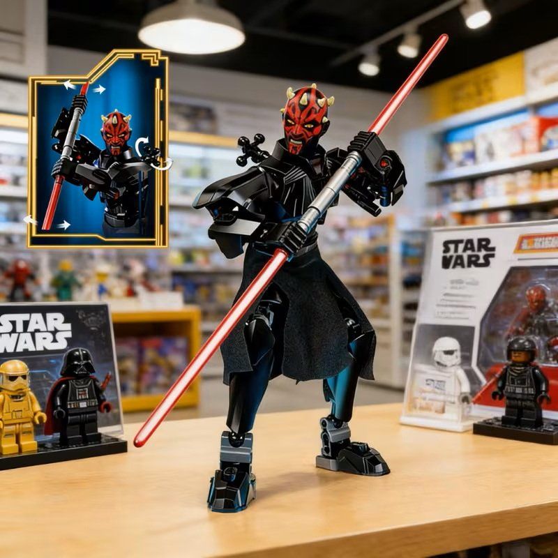 Kit di costruzioni: Star Wars Darth Maul – Nuovo (secondo la descrizione) da Zizers venduto da allsaint74