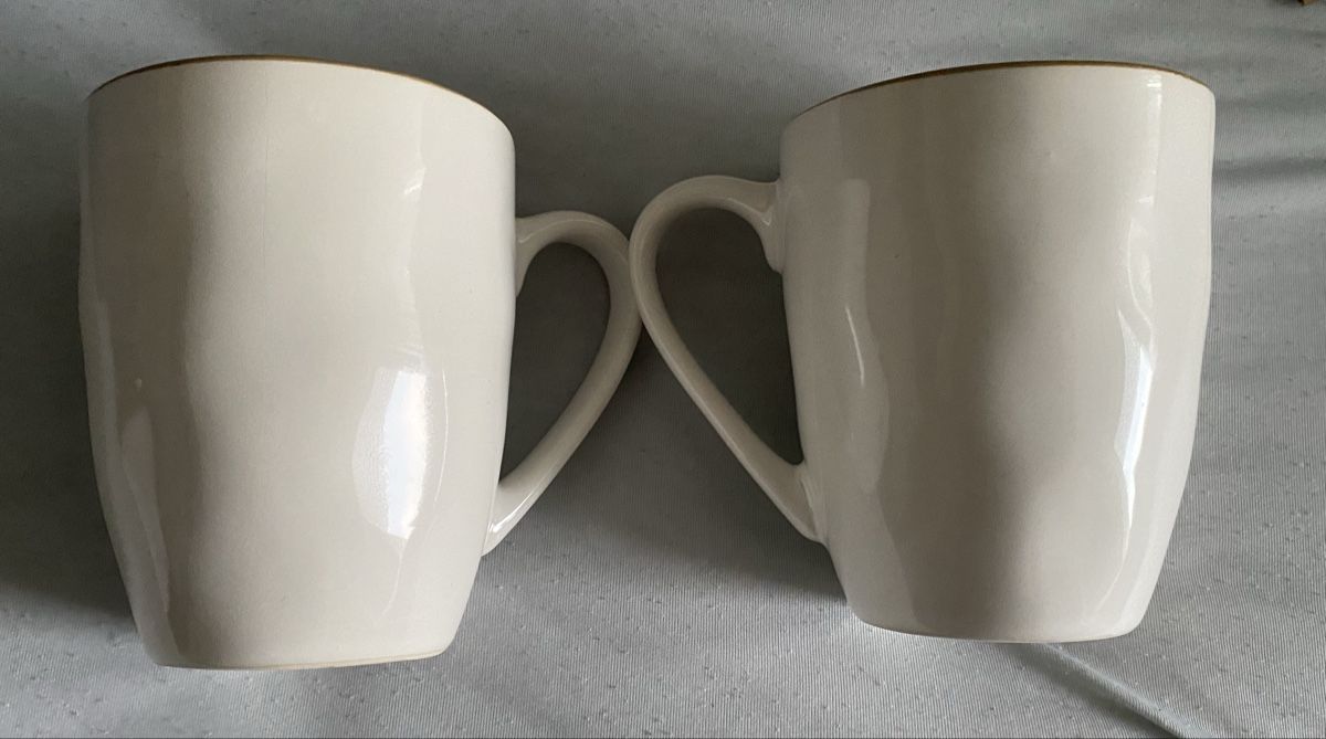 Tazze: 2 Keramik Tassen winterliches Design neu – Nuovo e nell'imballaggio originale da Allschwil venduto da Deal_Tiger99 3