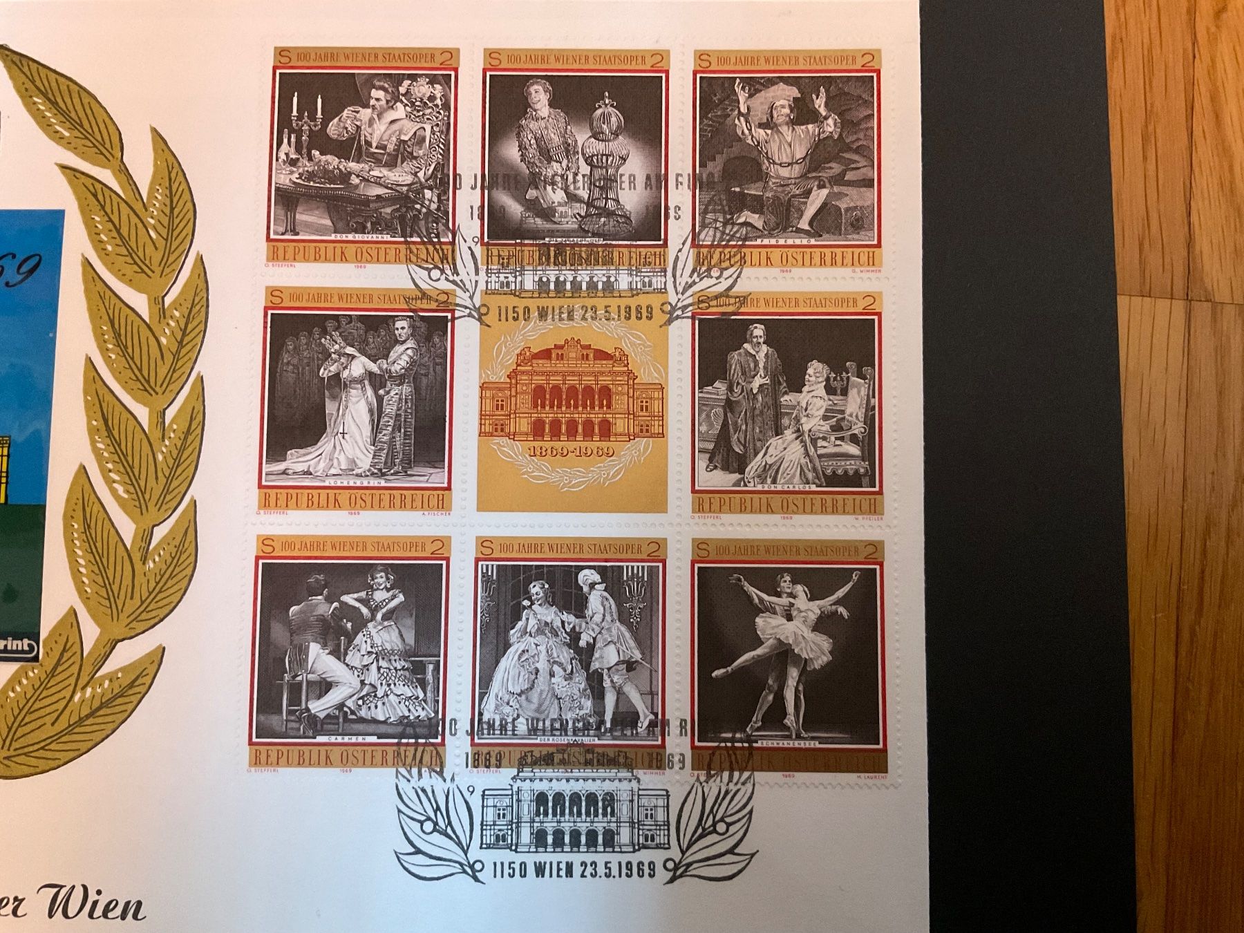 Tutti i francobolli: Briefmarken Block auf Brief – Usato da Waldhäusern AG venduto da rmu_tm85 2