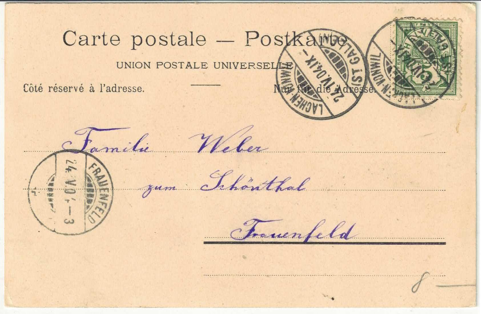 Ansichtskarten: Schweizerdorf - Village Suisse – Gebraucht aus Ettingen von Kartenplanet 1