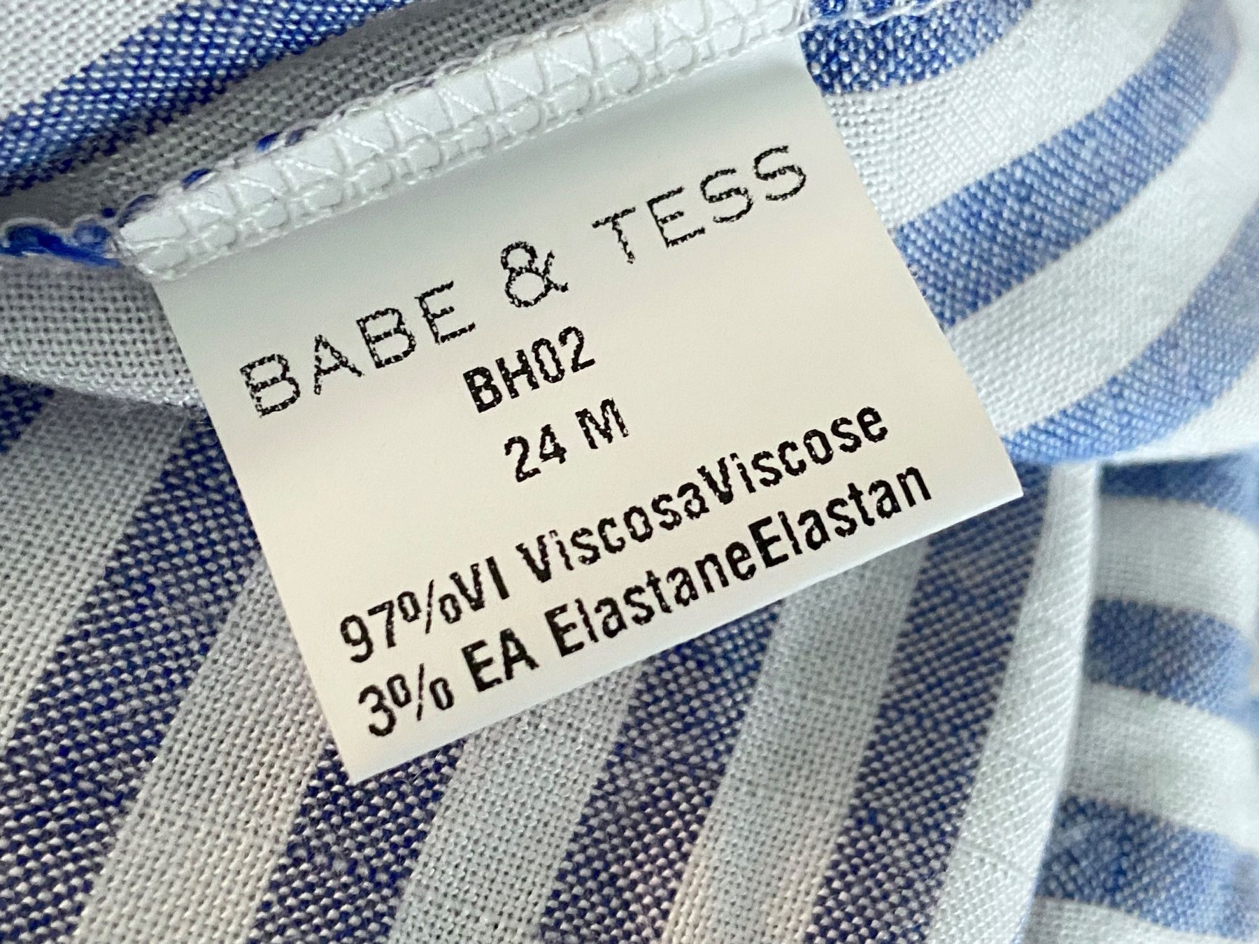 Camicette, T-shirt & Top: Babe & Tess, Bluse, Gr. 122/128, Viskose – Usato da Zürich venduto da Pokimoki_1 5