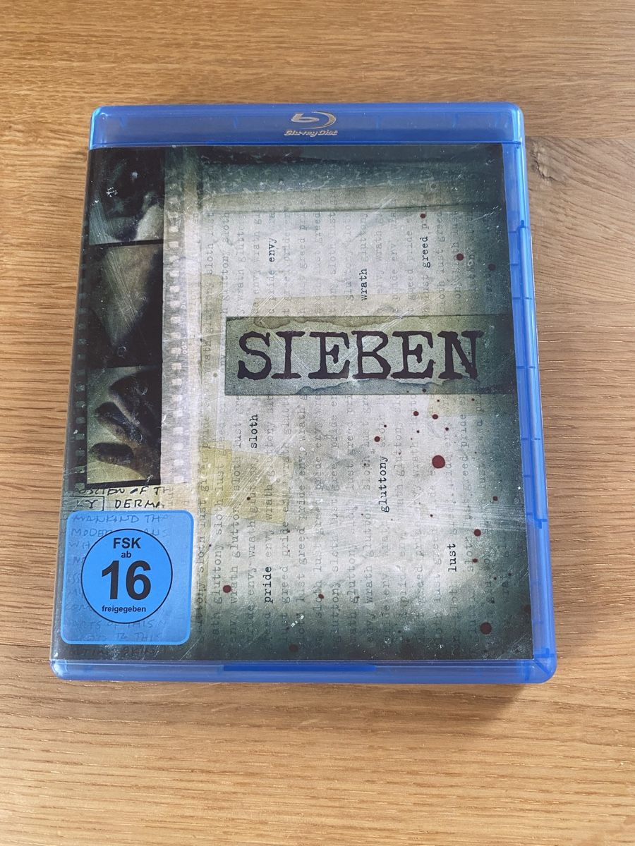 Tutti i DVDs: Sieben (Seven) / Bluray / Brad Pitt – Usato da Herzogenbuchsee venduto da Christen3