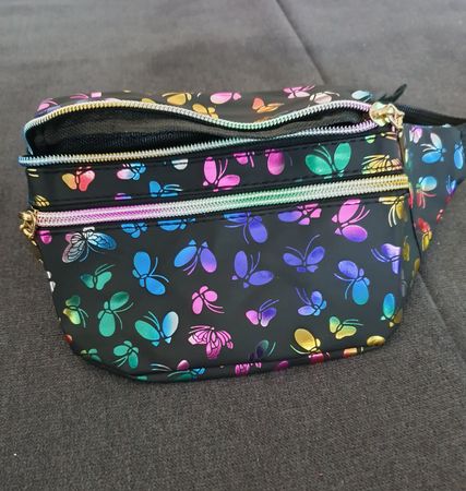 Bauchtasche Neu " Schmetterling Motiv"