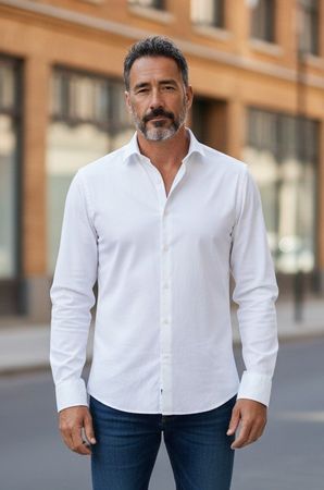5010SE – Chemise vintage Hugo Boss – 40 (L)