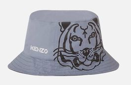 Kenzo Tiger Logo Reversible Bucket Hat NEW