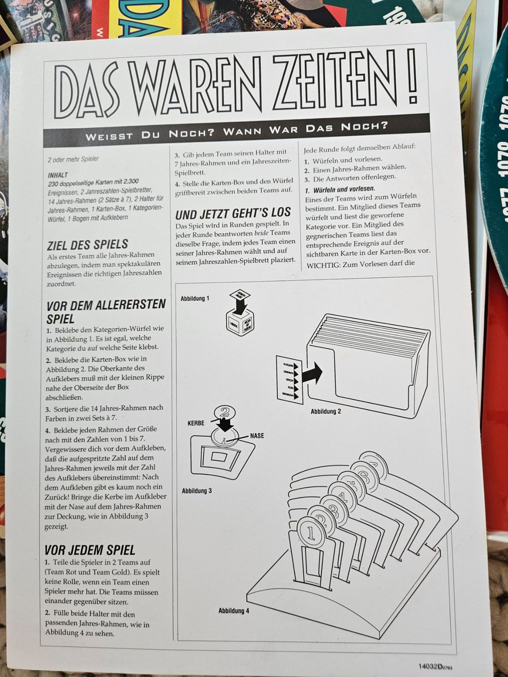 Giochi: Das waren Zeiten! Quiz Spiel – Usato da Wettingen venduto da Sk8ertomda 2