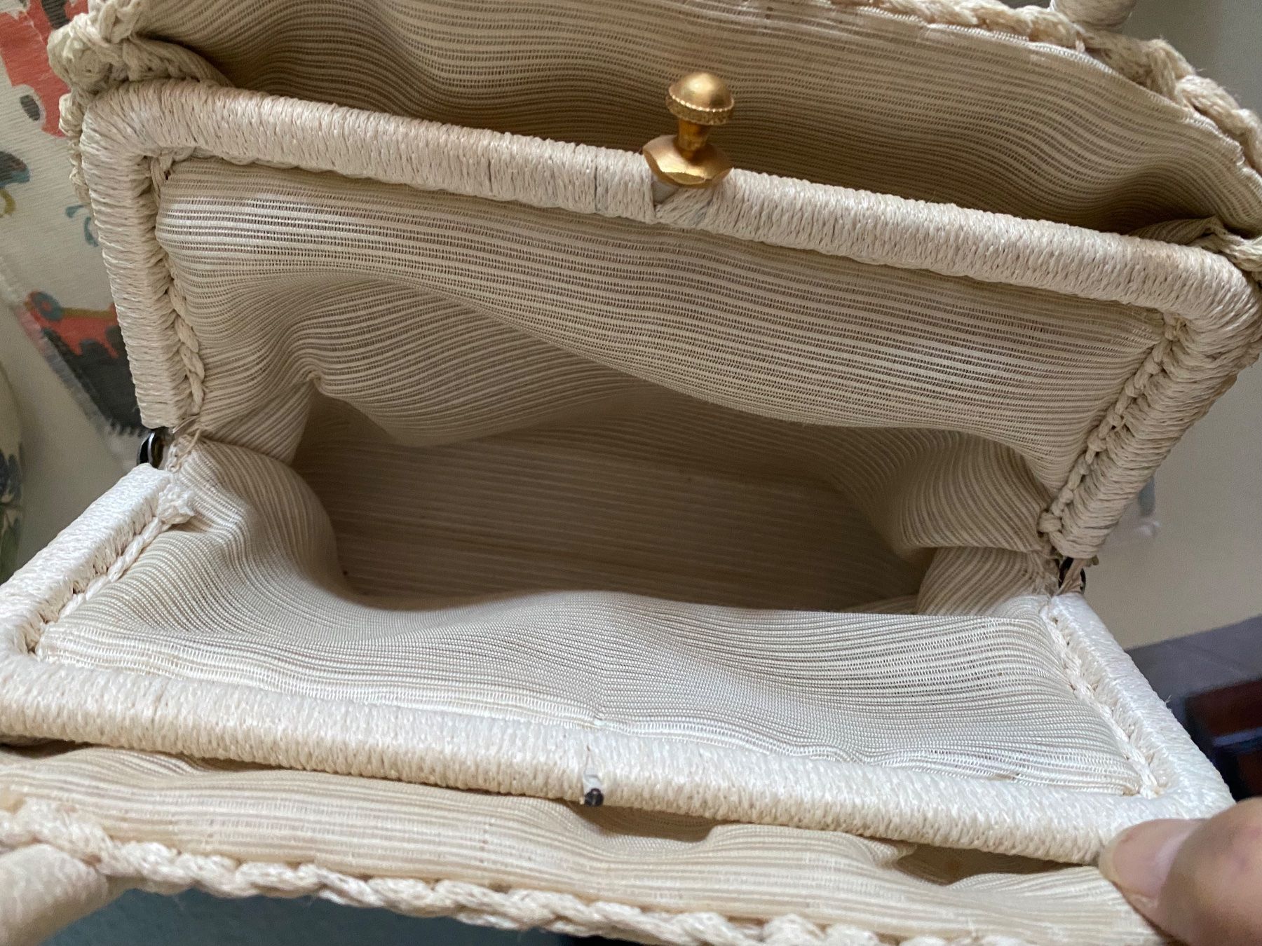 Borse da donna: Kleine Vintage Handtasche – Usato da Besazio venduto da lionheart63 3