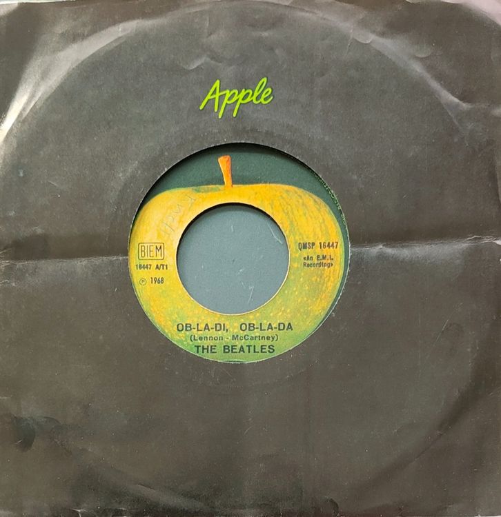 Vinyl Single Beatles Ob La Di Ob La Da (Gebraucht) in Langenthal für