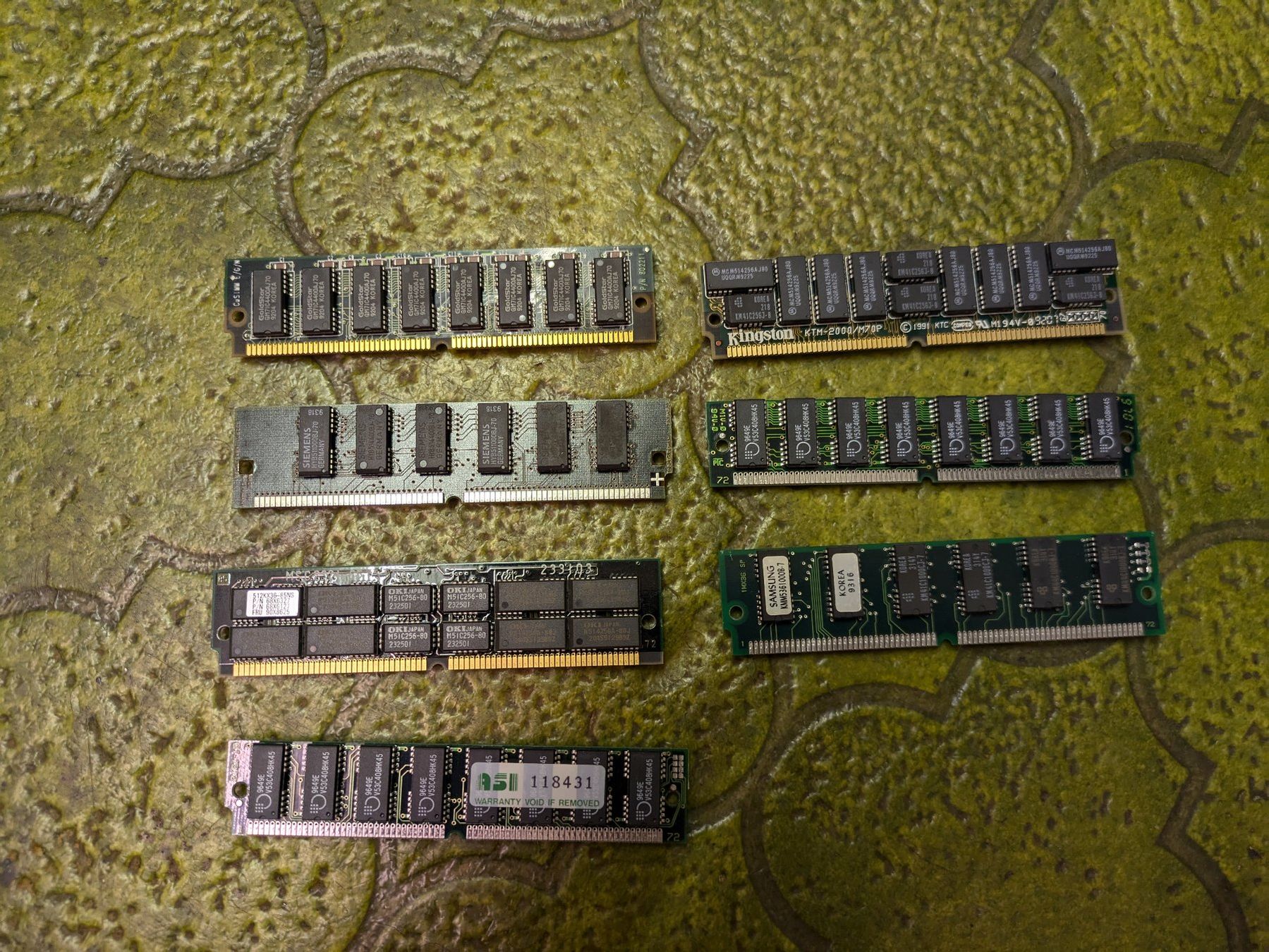Memoria / RAM: Diverse PS/2 RAM Module – Usato da Widen venduto da Thomson4