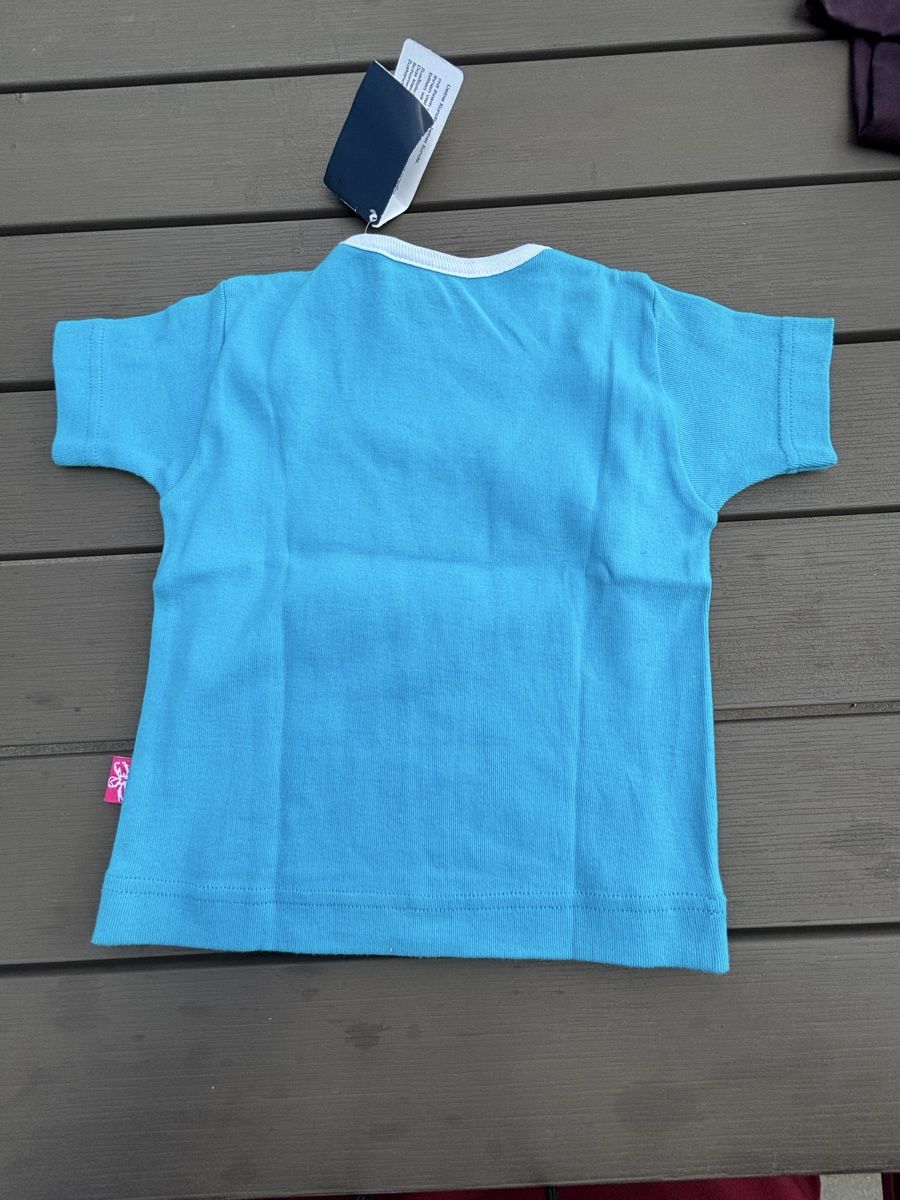 Hemden, T-Shirts & Polos: Tshirt hellblau Gr. 92 – Neu (gemäss Beschreibung) aus Kesswil von Branca-01 2