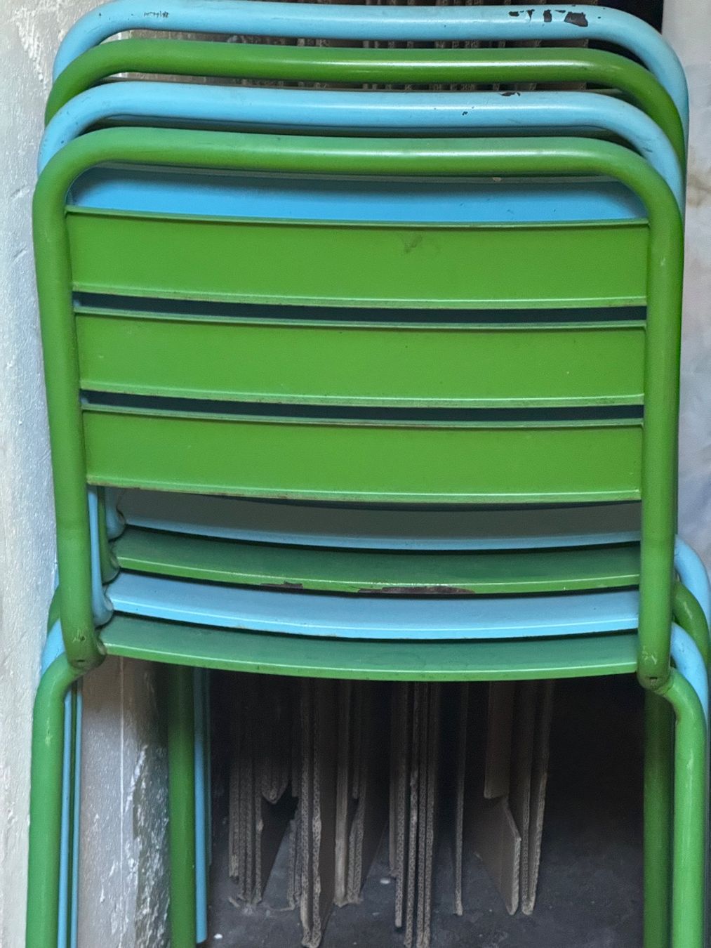 Sedie: 4x Gartenstuhl alt – Usato da Zürich venduto da Jaskoch 5