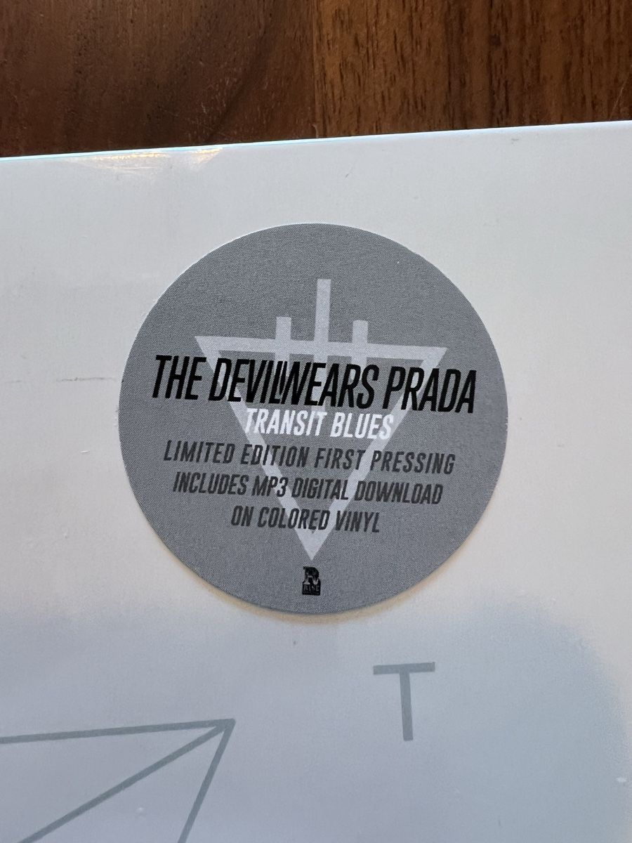 Dischi in vinile: The Devil Wears Prada Transit Blues Vinyl NEU – Nuovo e nell'imballaggio originale da Dübendorf venduto da CellarSeller 2