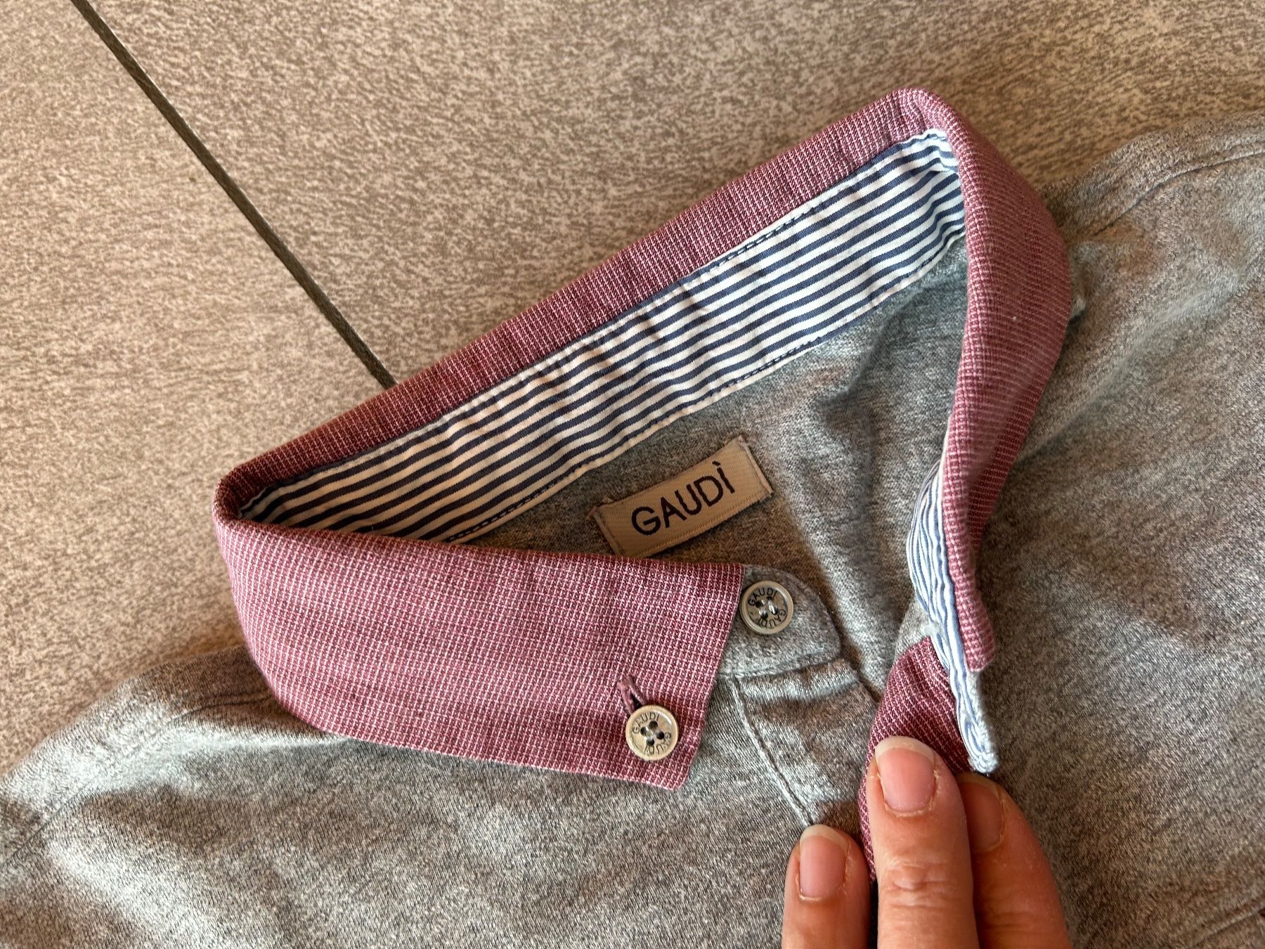 Magliette Polo: Polo GAUDI gris gr. S – Usato da Arbedo venduto da nadia1973 1