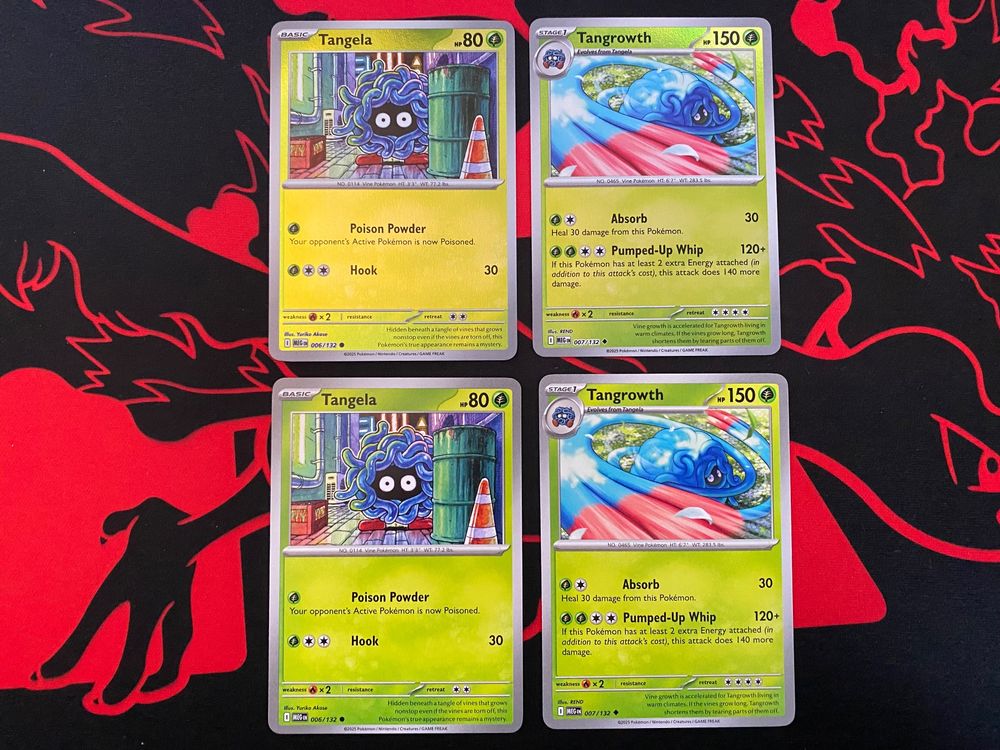 Mega Evolutions - Tangela & Tangrowth card set (Neu (gemäss ...