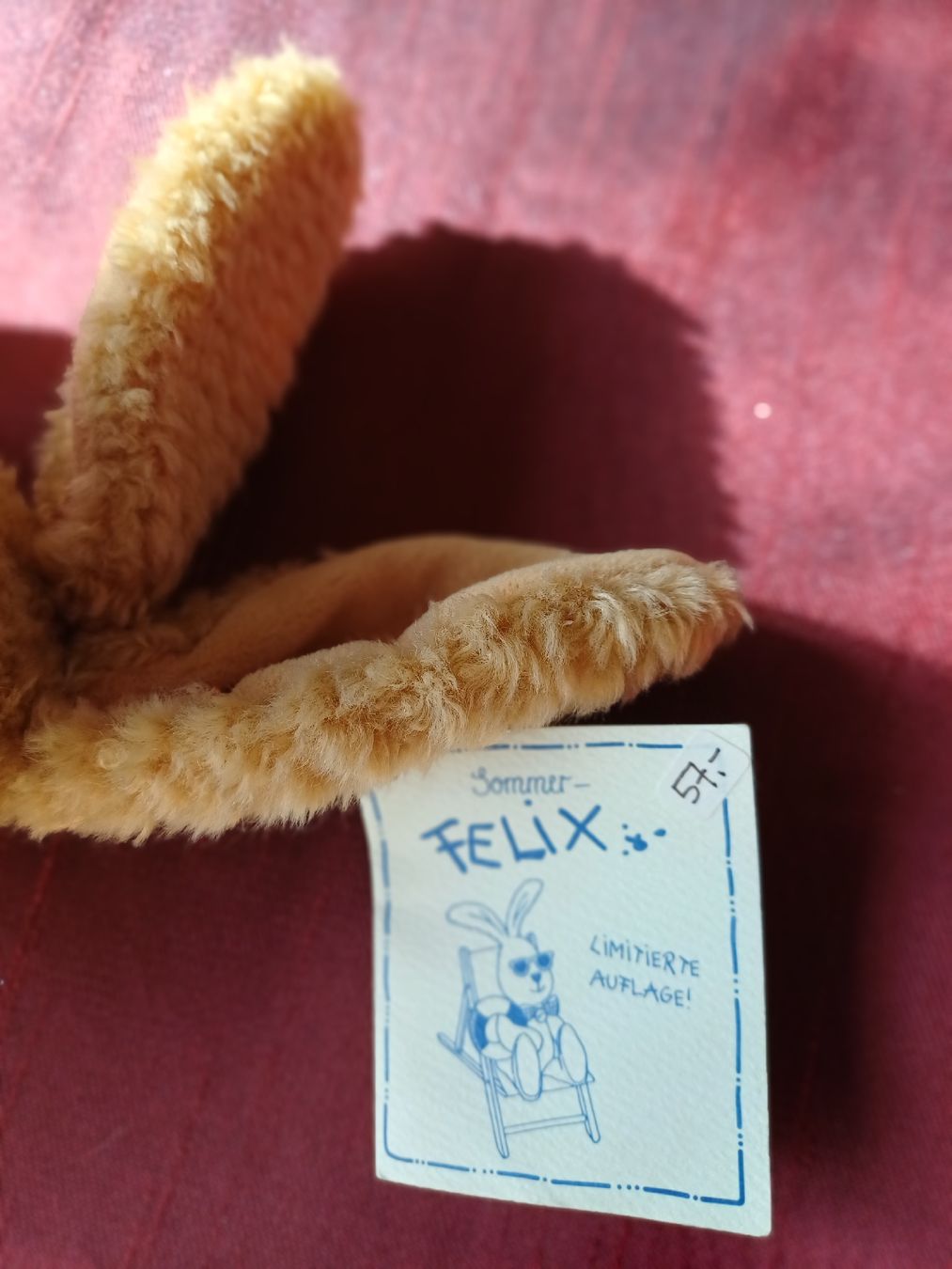 Statuette: Cooler Sommer-Felix aus Stoff – Nuovo (secondo la descrizione) da Gächliwil venduto da lesidees 5