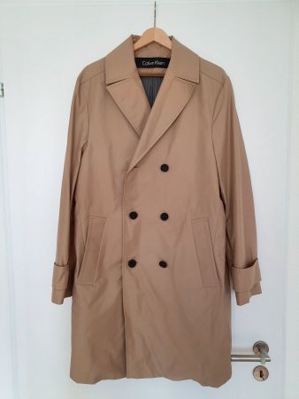 Trenchcoat Calvin Klein neu unbenutzt Gr. 50 (Beige)