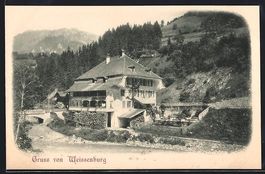 AK Weissenburg, Partie mit Brücke