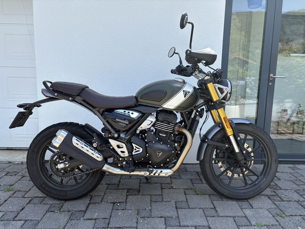 Triumph Strasse: TRIUMPH SCRAMBLER 400 X – Gebraucht aus Moutier von jul_f7qn 1