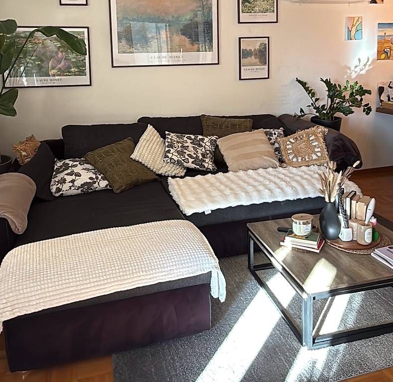 Conforama Sofas: Ecksofa mit Schlaffunktion und Bettkasten  CHF 300 – Gebraucht aus Regensdorf von tar_ln9y 1