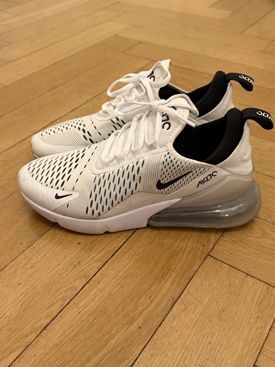 Nike Chaussures hommes: Nike Air Max 270, Gr. 39, Weiss Sneaker – D'occasion à Basel par zukk_ 3