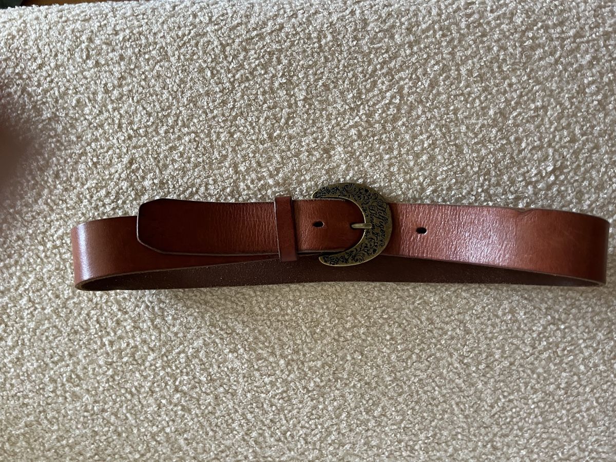 Tommy Hilfiger Gürtel: Brauner Ledergürtel von Hilfiger Denim, Gr.75 – Gebraucht aus Wädenswil von Iana32