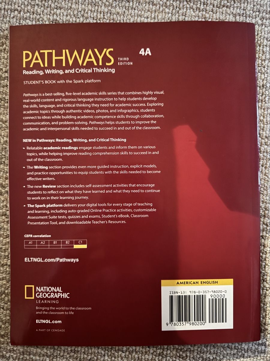 Livres: National Geographic Pathways 4A 3rd Edition Buch – D'occasion à Roggwil BE par doao 1