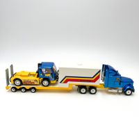 SIKU White Truck mit Volvo Racing Truck ohne OVP (rar)