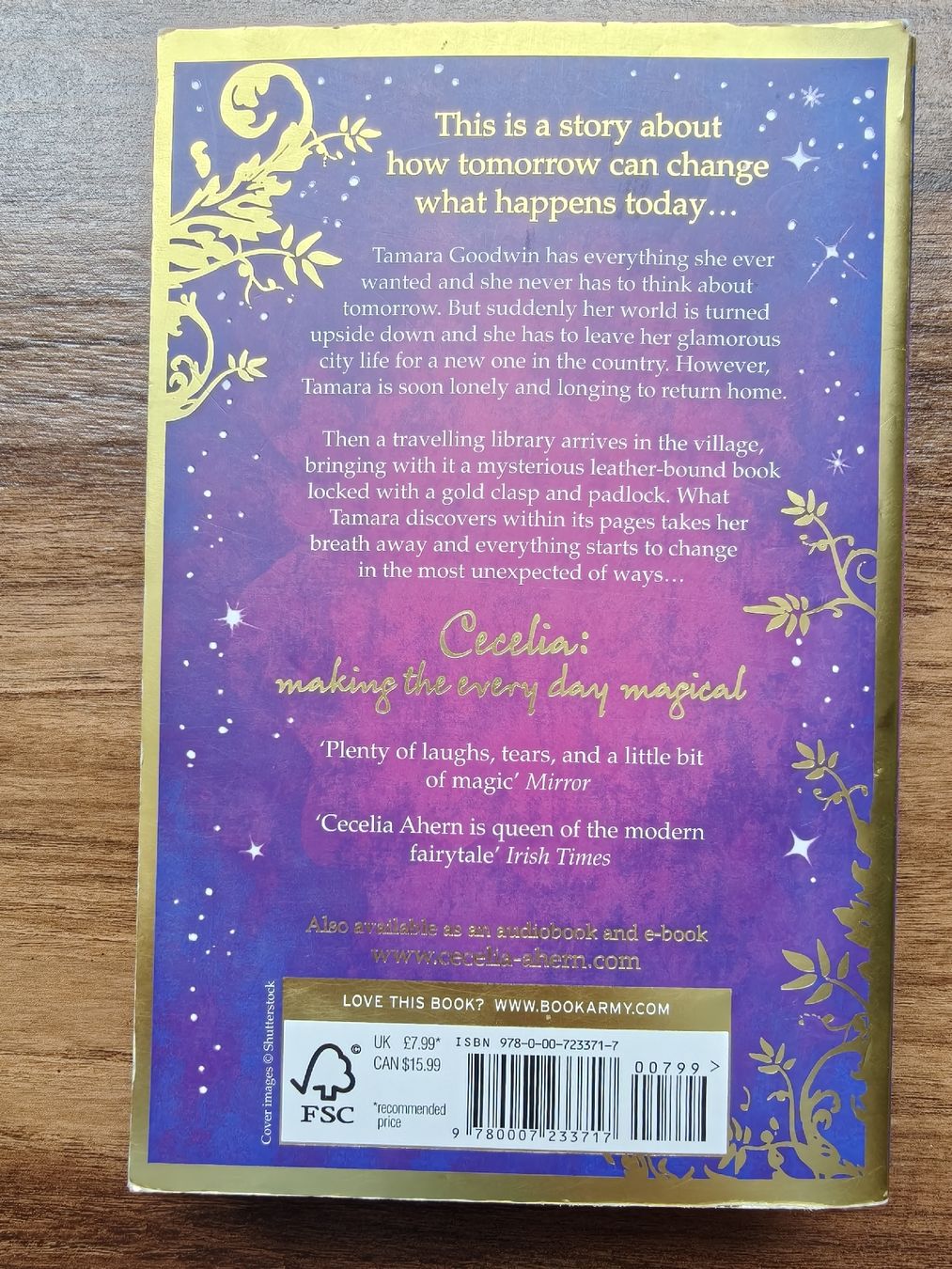 Libri: Cecelia Ahern: Das Buch von Morgen - English – Usato da Attinghausen venduto da icelebrindal2 1