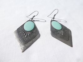 Grosse Vintage Ohrhänger, Modeschmuck