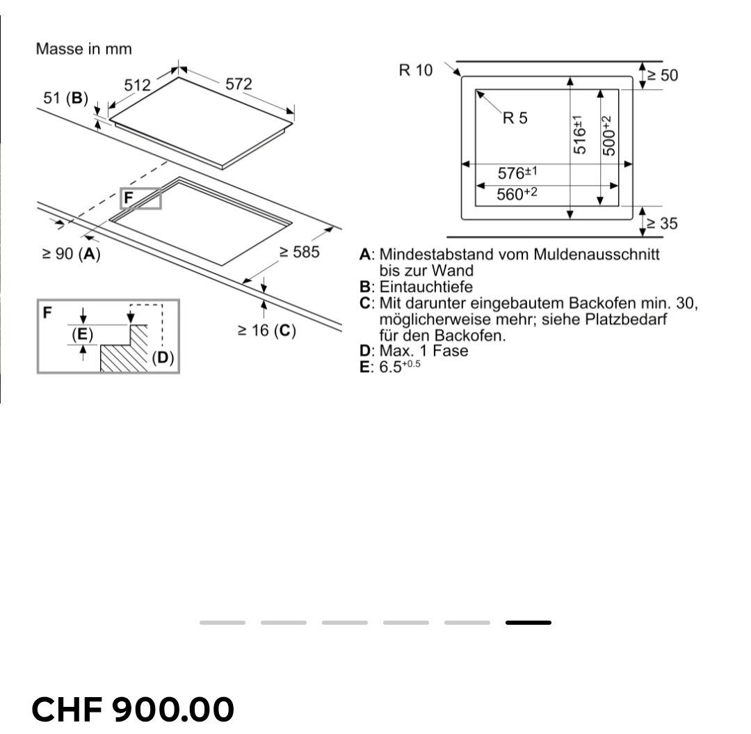 Siemens Cucine: Siemens Glaskeramikkochfeld ET601BFA1E – Nuovo e nell'imballaggio originale da Rorschacherberg venduto da -miro 1