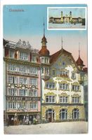 Einsiedeln (SZ) Gasthof Rot-Hut - Rathaus - 1924