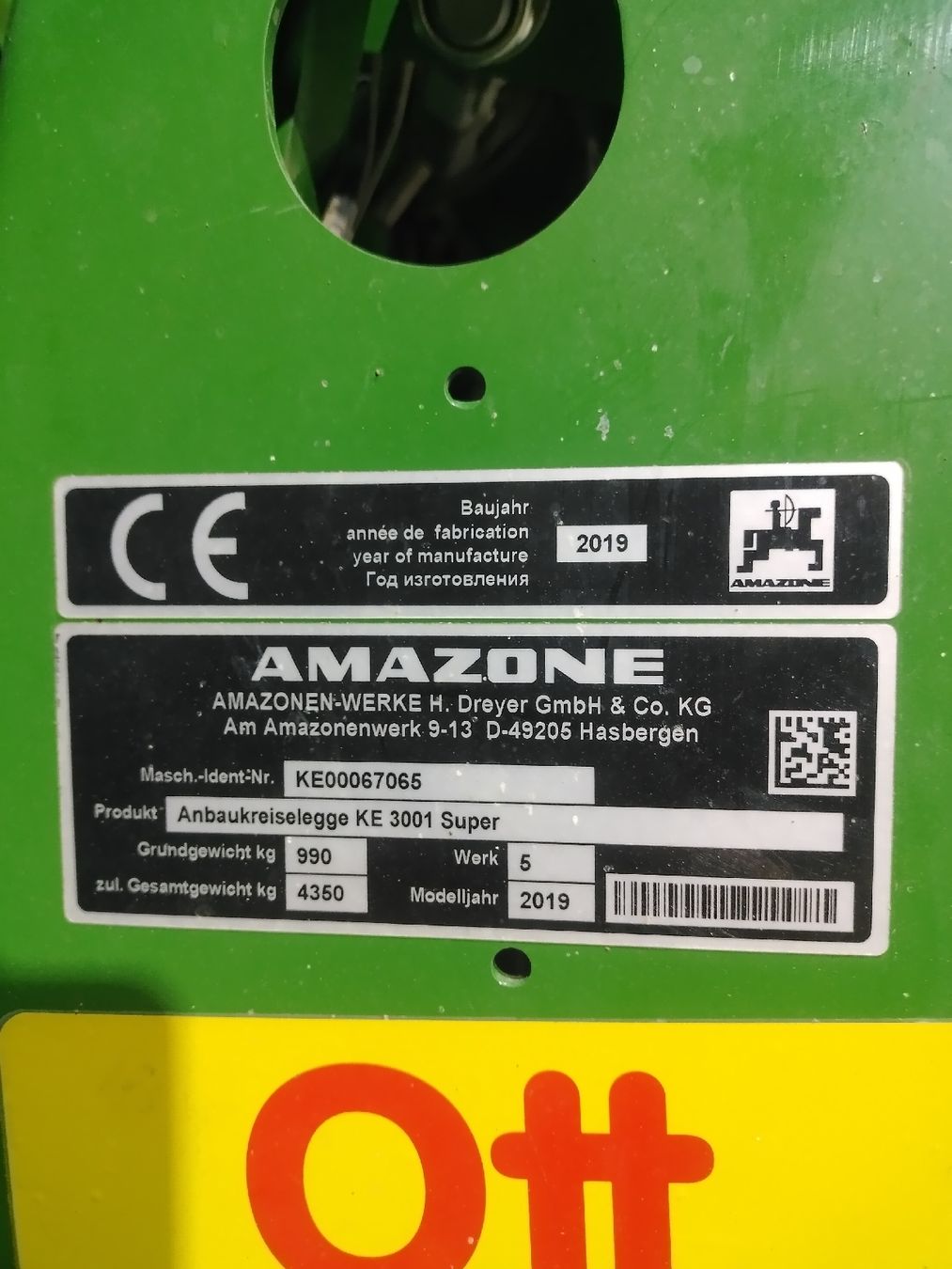 Amazone Toutes les machines: Amazone Kombination – D'occasion à Deitingen par RK68 8