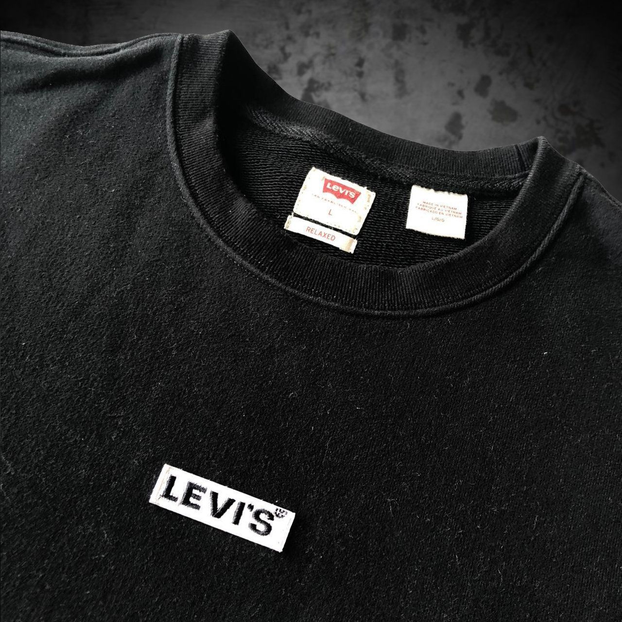 Levi's Pulls & Sweat-shirts: Pull Levis Relaxed Black Men L – D'occasion à Genève par ang_7j7j 2