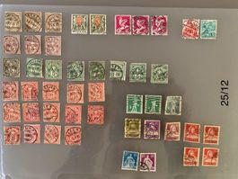 Ancien timbres en vrac