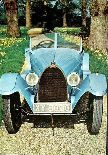 Ansichtskarten: BUGATTI gel. 1985 v. Zofingen – Gebraucht aus Jona von philajona