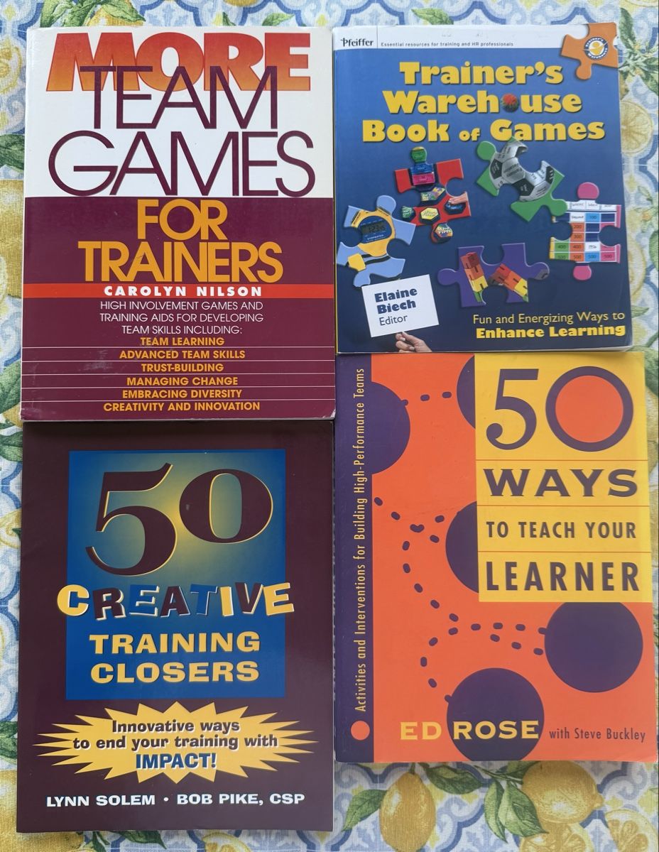 Libri: 4 Buecher Schulung Spiele Sammlung 4 Buecher – Usato da Erlenbach ZH venduto da pibooks