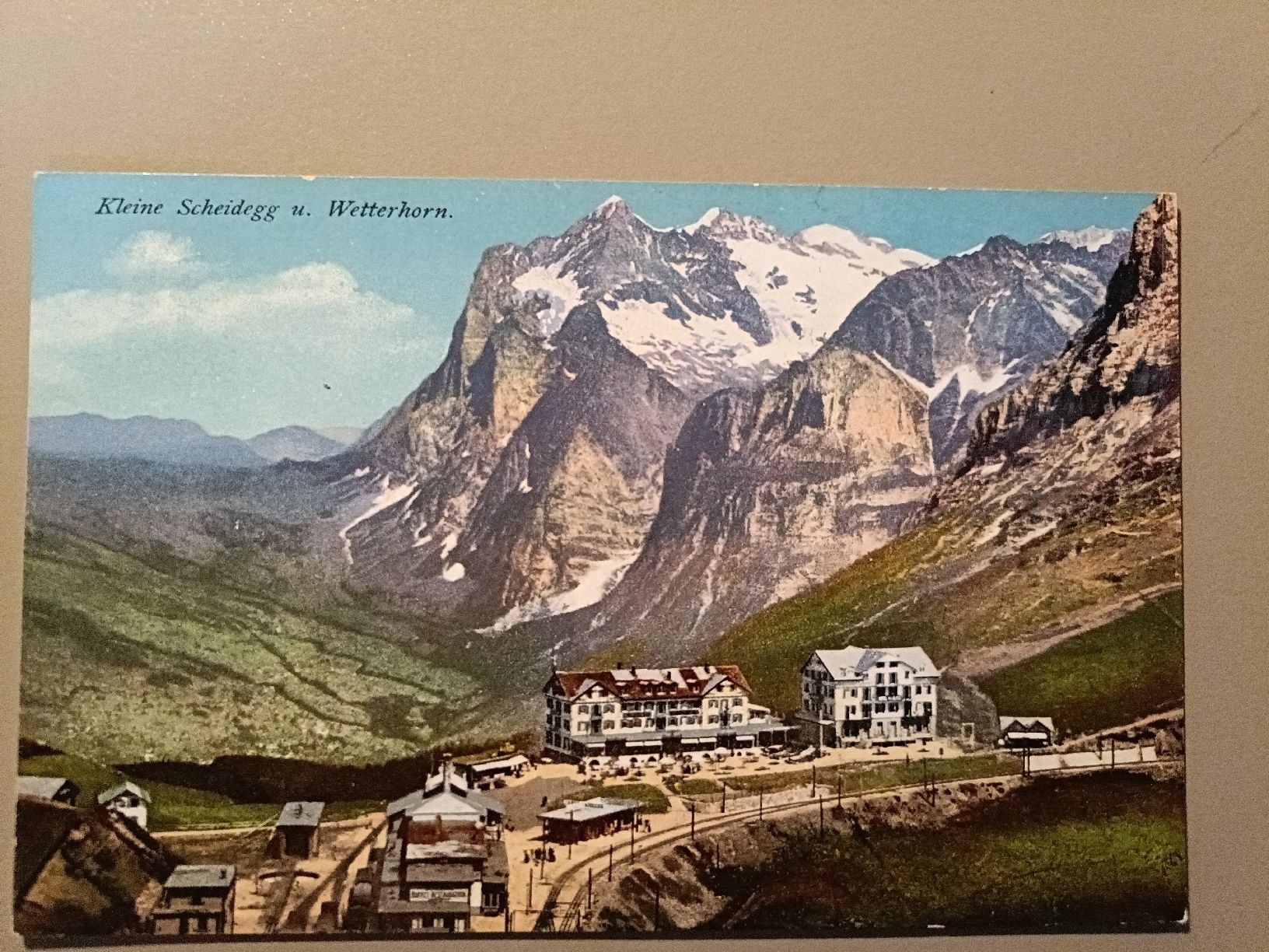Cartoline postali: Antike Ansichtskarten, Kl. Scheidegg, Wetterhorn, Top! – Nuovo (secondo la descrizione) da Sargans venduto da Polifemo58 3