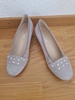 Neu Gabor Damen Pumps Ballerinas, hellbeige, Gr. 38 , 5