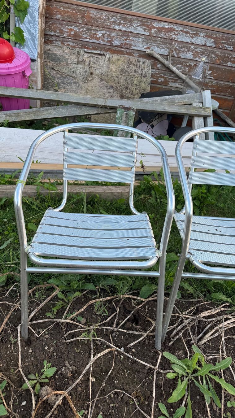Stühle: Aluminium Stühle – Gebraucht aus Root von Jana_Ma 2